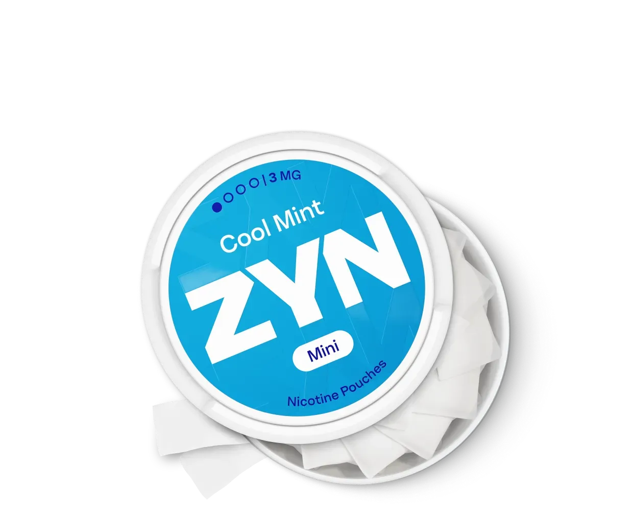 Нікотинові паучі ZYN Cool Mint Mini Dry - 3 мг | ZYN.UA